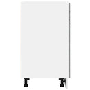 vidaXL “Lyon” szürke sonoma szerelt fa fiókos alsószekrény