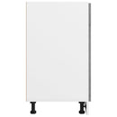 vidaXL “Lyon” szürke sonoma szerelt fa fiókos alsószekrény