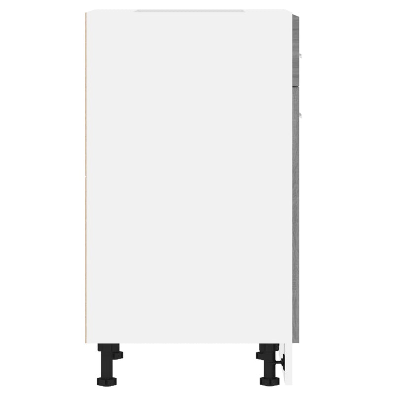 vidaXL “Lyon” szürke sonoma szerelt fa fiókos alsószekrény