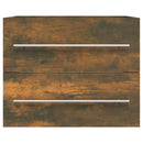 vidaXL füstös tölgy színű szerelt fa mosdószekrény 60 x 38,5 x 48 cm