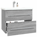 vidaXL szürke sonoma színű szerelt fa éjjeliszekrény 60x38,5x48 cm