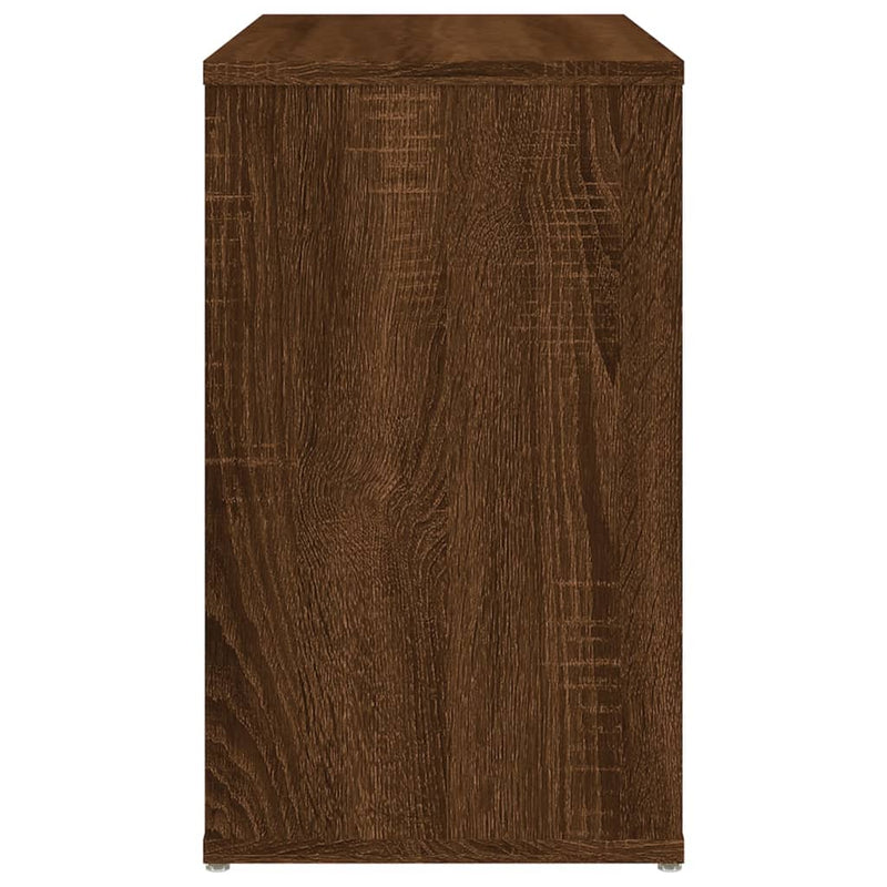 vidaXL barna tölgy színű szerelt fa kisszekrény 60 x 30 x 50 cm