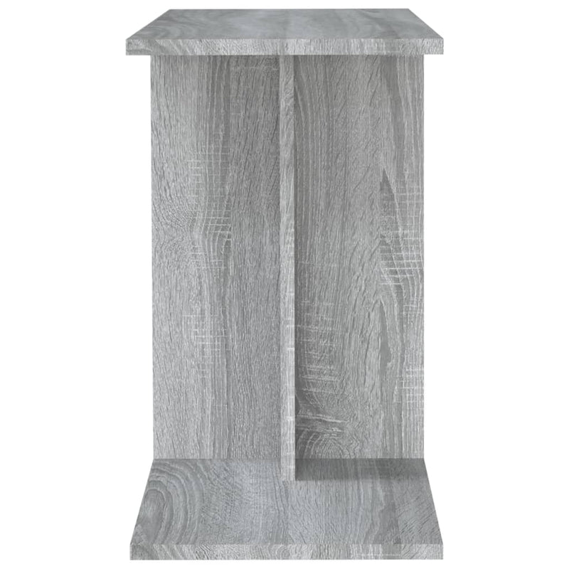 vidaXL szürke sonoma színű szerelt fa kisasztal 50x30x50 cm