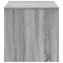 vidaXL 3 db szürke sonoma színű szerelt fa kisasztal