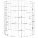 vidaXL kör alakú horganyzott acél gabion oszlop Ø50 x 50 cm