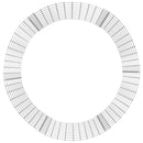 vidaXL kör alakú horganyzott acél gabion oszlop Ø100 x 100 cm