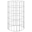 vidaXL 3 db kör alakú horganyzott acél gabion magaságyás Ø30 x 50 cm