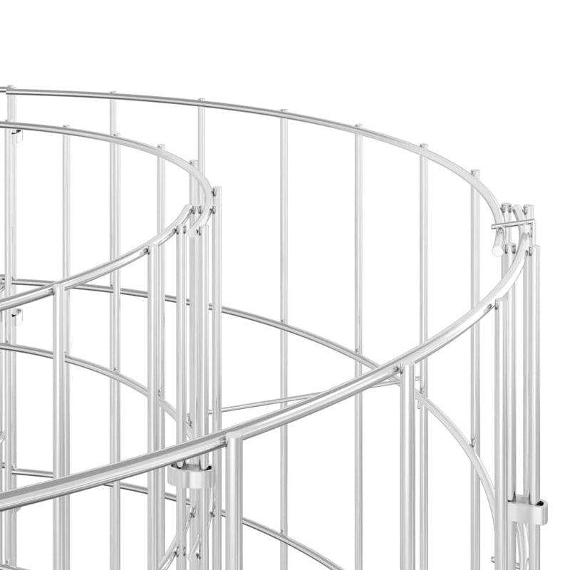 vidaXL horganyzott vas gabion magaságyás 190 x 50 x 50 cm