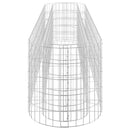 vidaXL horganyzott vas gabion magaságyás 260 x 50 x 50 cm