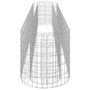 vidaXL horganyzott vas gabion magaságyás 330 x 50 x 50 cm