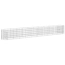 vidaXL horganyzott vas gabion magaságyás 400 x 50 x 50 cm