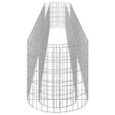 vidaXL horganyzott vas gabion magaságyás 400 x 50 x 50 cm