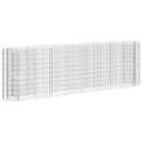 vidaXL horganyzott vas gabion magaságyás 330x50x100 cm