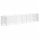 vidaXL horganyzott vas gabion magaságyás 500x100x100 cm