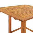 vidaXL tömör akácfa bisztróasztal 75 x 75 x 110 cm