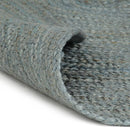 vidaXL olívazöld színű kézzel szőtt kör alakú jutaszőnyeg 180 cm