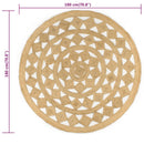 vidaXL kézzel font jutaszőnyeg 180 cm