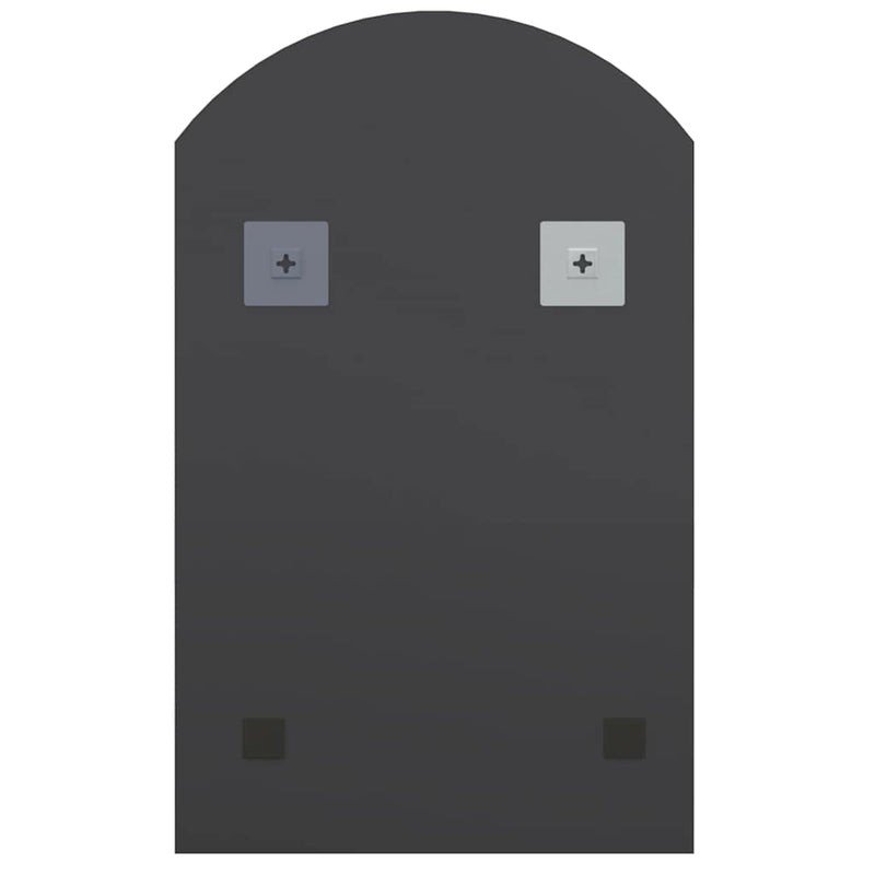 vidaXL ívelt üvegtükör LED-lámpákkal 60 x 40 cm