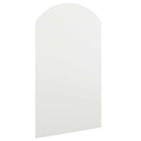 vidaXL ívelt üvegtükör LED-lámpákkal 70 x 40 cm