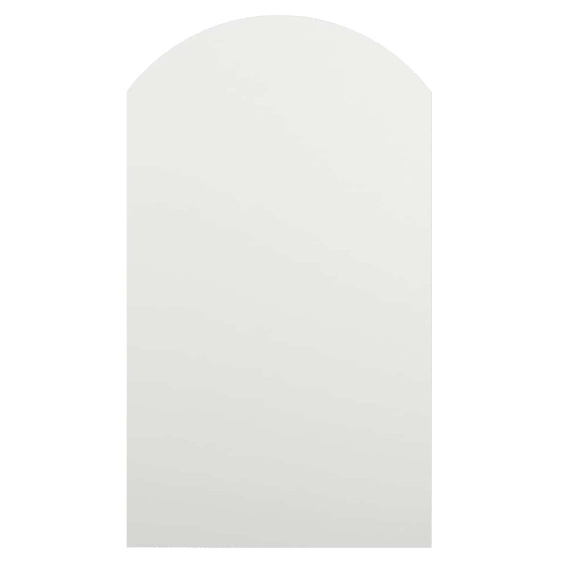 vidaXL ívelt üvegtükör LED-lámpákkal 70 x 40 cm