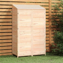 vidaXL tömör fenyőfa kerti fészer 102x52x174,5 cm