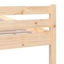 vidaXL tömör fa ágykeret matrac nélkül 160 x 200 cm