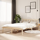 vidaXL tömör fa ágykeret matrac nélkül 120 x 200 cm