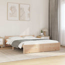 vidaXL tömör fa ágykeret matrac nélkül 160 x 200 cm
