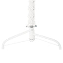 vidaXL fehér vékony fél műkarácsonyfa állvánnyal 150 cm