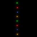 vidaXL színes fényű PVC LED-füzér 150 LED-el 15 m