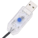 vidaXL hideg fehér fényű PVC LED-füzér 300 LED-el 30 m