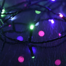 vidaXL színes pasztell fényű PVC LED-füzér 300 LED-el 30 m