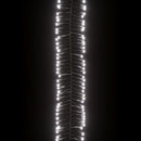 vidaXL hideg fehér fényű fürtös PVC LED-szalag 400 LED-del