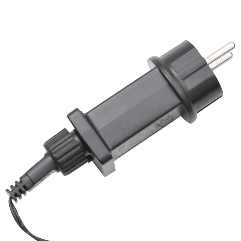 vidaXL meleg fehér fényű fürtös PVC LED-szalag 1000 LED-del 11 m