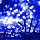 vidaXL kék fényű fürtös PVC LED-szalag 2000 LED-del