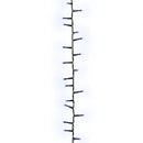 vidaXL kék fényű kompakt PVC LED-szalag 400 LED-del 13 m