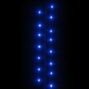 vidaXL kék fényű kompakt PVC LED-szalag 400 LED-del 13 m