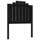 vidaXL fekete tömör fenyőfa ágyfejtámla 81 x 4 x 110 cm
