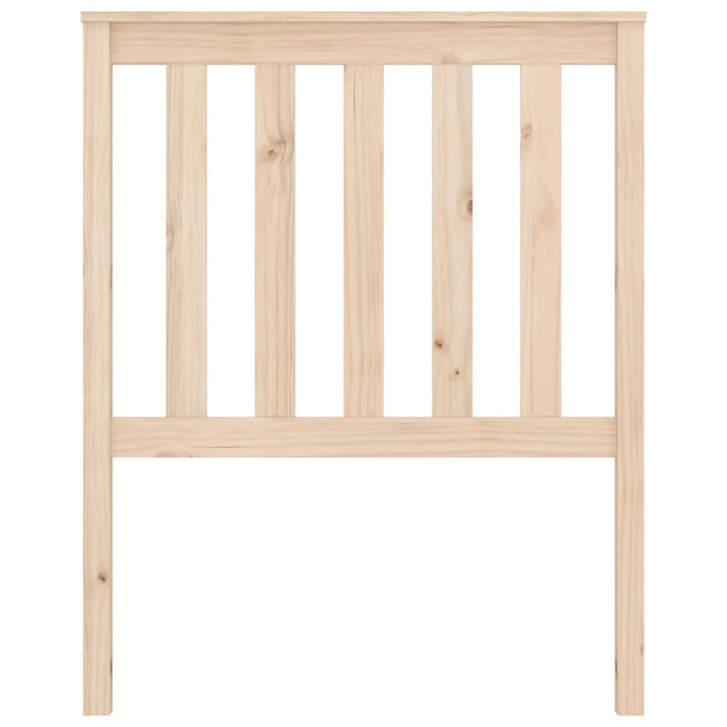 vidaXL tömör fenyőfa ágyfejtámla 81x6x101 cm