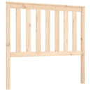 vidaXL tömör fenyőfa ágyfejtámla 106x6x101 cm