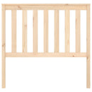 vidaXL tömör fenyőfa ágyfejtámla 106x6x101 cm