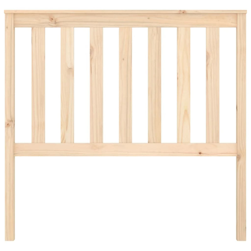 vidaXL tömör fenyőfa ágyfejtámla 106x6x101 cm
