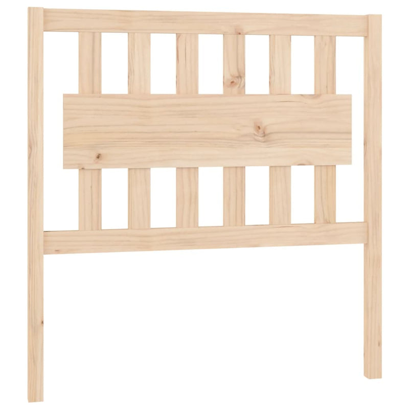 vidaXL tömör fenyőfa ágyfejtámla 95,5 x 4 x 100 cm