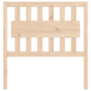 vidaXL tömör fenyőfa ágyfejtámla 95,5 x 4 x 100 cm