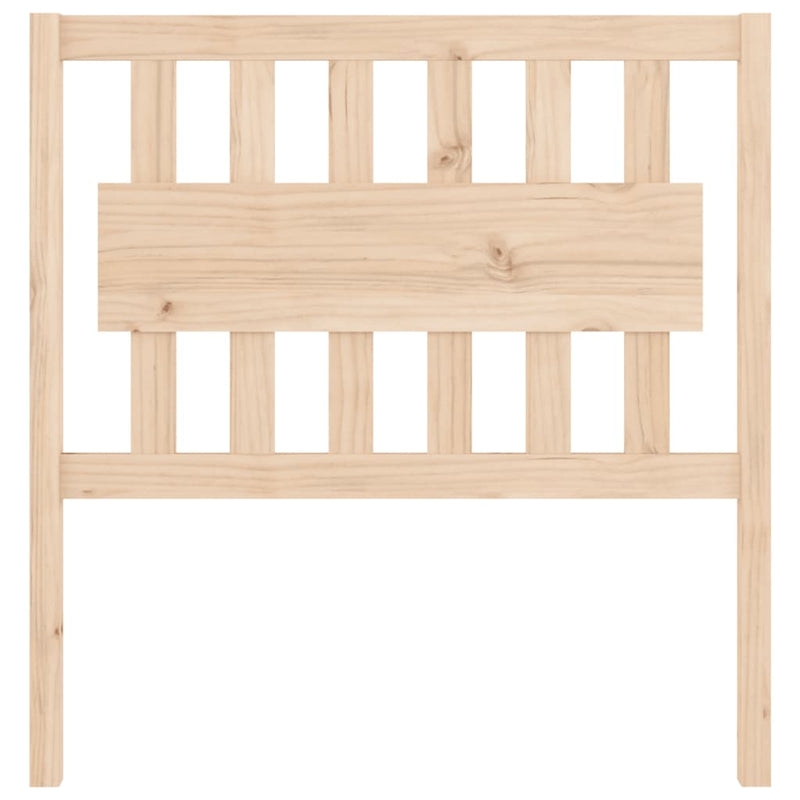 vidaXL tömör fenyőfa ágyfejtámla 95,5 x 4 x 100 cm