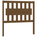 vidaXL mézbarna tömör fenyőfa ágyfejtámla 95,5x4x100 cm