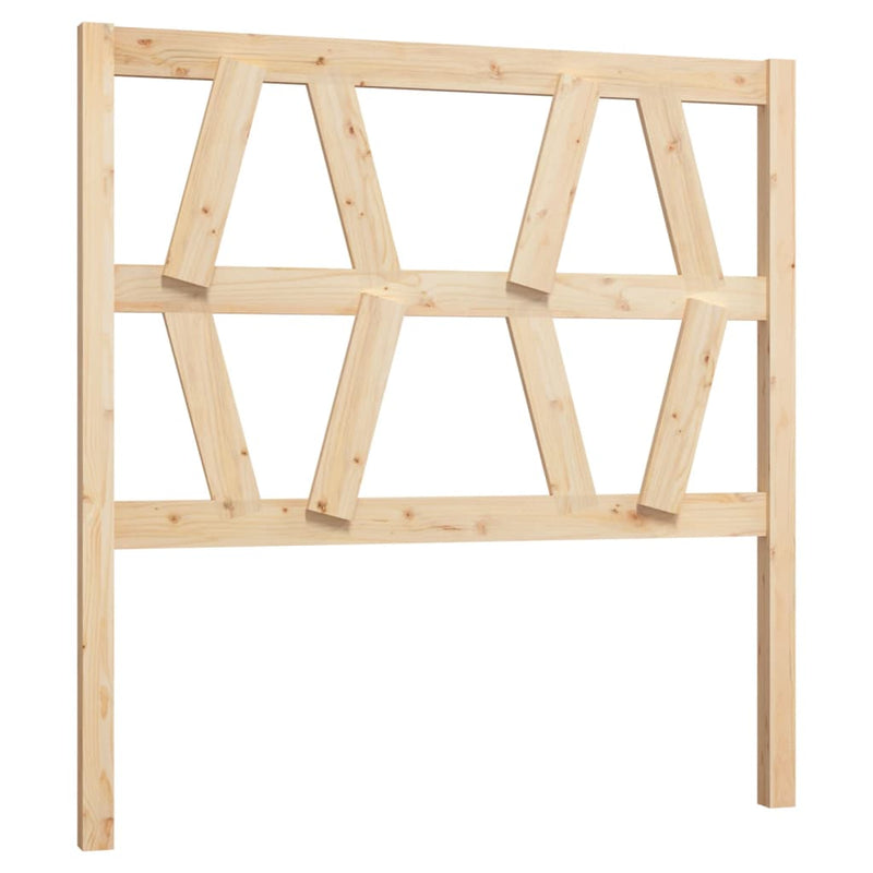 vidaXL tömör fenyőfa ágyfejtámla 81 x 4 x 100 cm