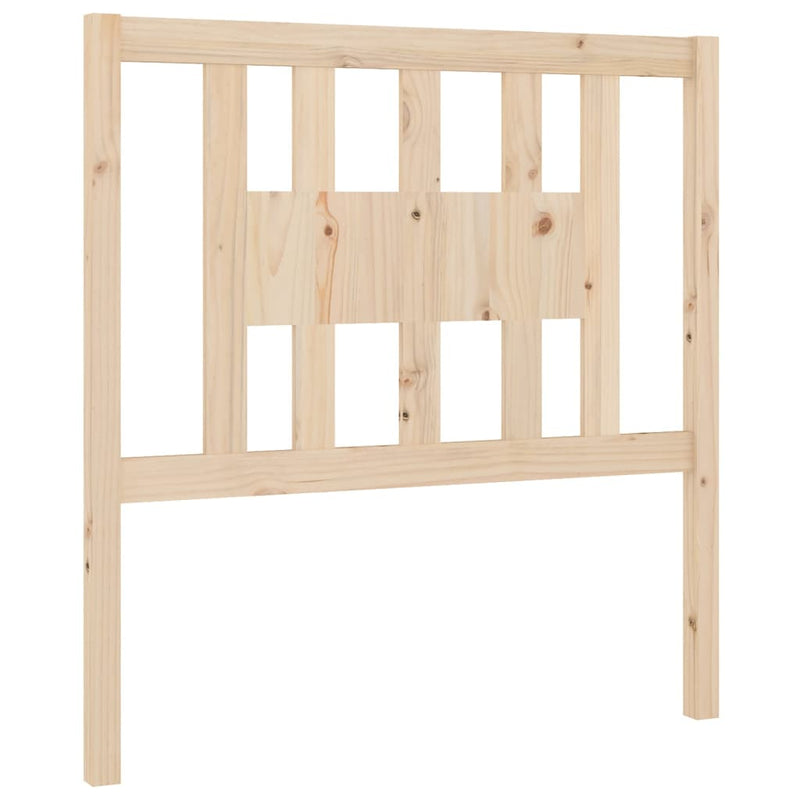 vidaXL tömör fenyőfa fejtámla 96 x 4 x 100 cm