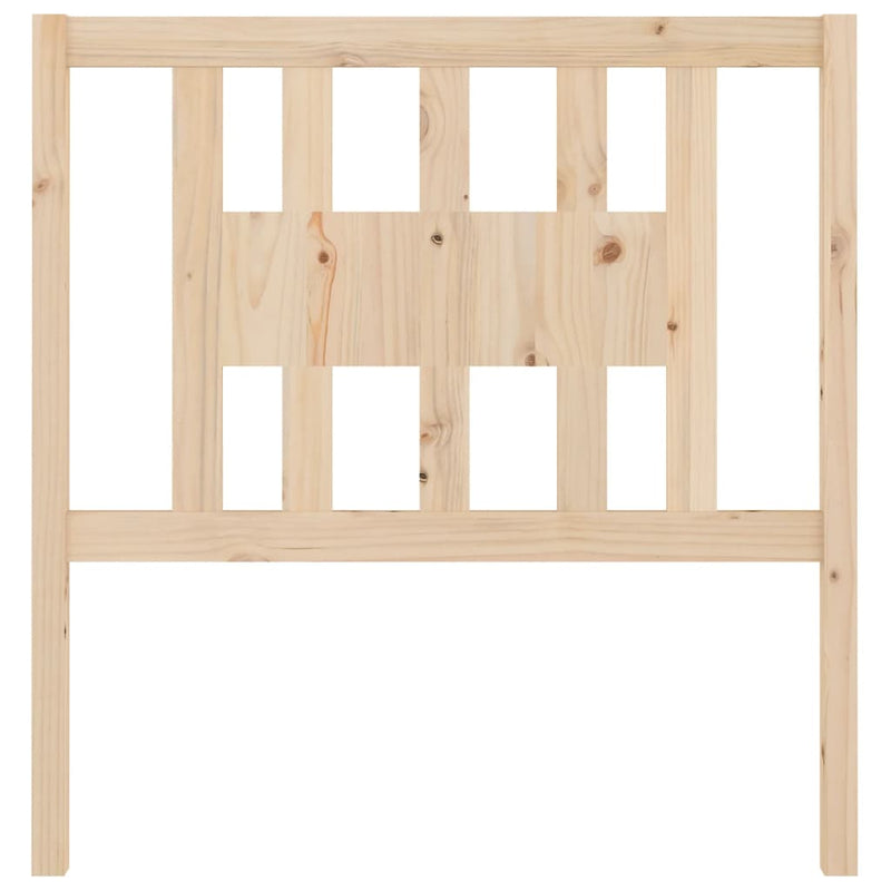 vidaXL tömör fenyőfa fejtámla 96 x 4 x 100 cm