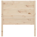 vidaXL tömör fenyőfa fejtámla 96 x 4 x 100 cm